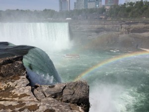 This photo was taken by a family member of mine when I was at Niagara Falls.